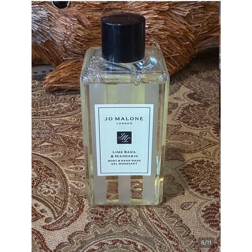 Jo Malone Lime Basil & Mandarin Body & Hand Wash 100ml 3.4oz Authentic